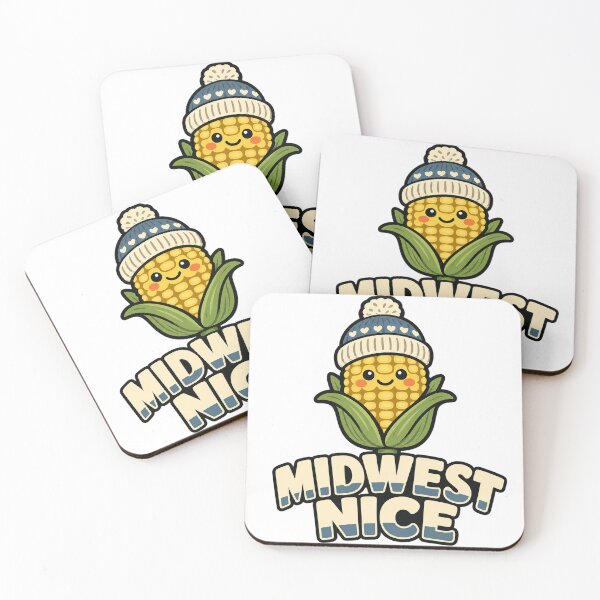 Item preview, Midwest Nice Cute Corn Design designed and sold by EastEndTownie.