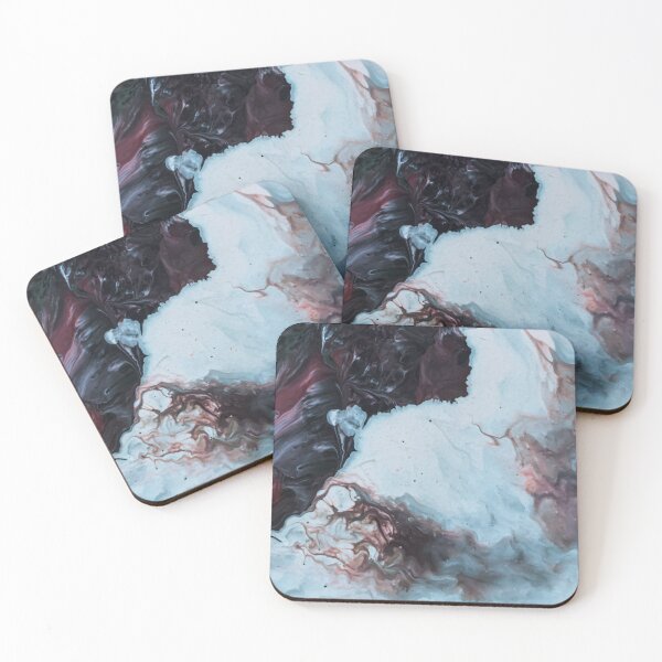 Item preview, Modern Abstract Fluid Art Aesthetic Soft Tone Design designed and sold by Manga moshi .