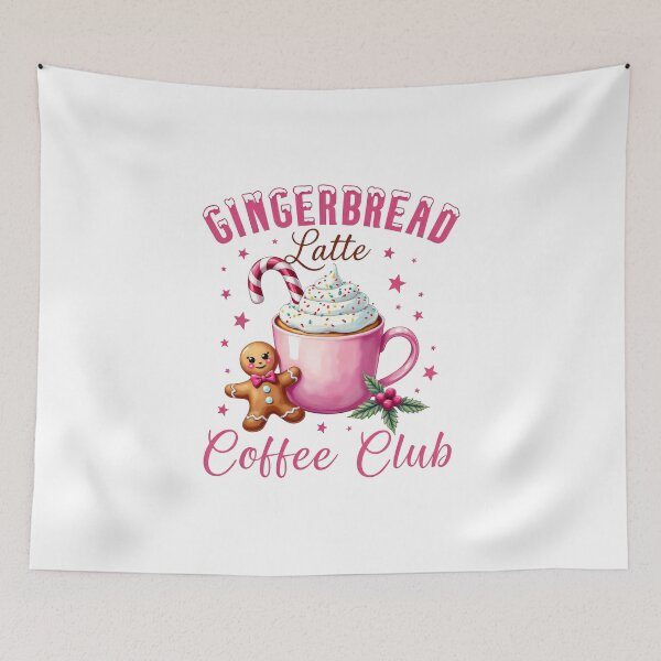 Item preview, Gingerbread Latte Coffee Club designed and sold by butterflies-new.
