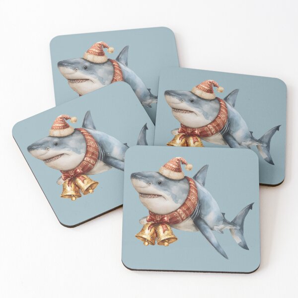 Item preview, Holiday shark Sharkmas christmas designed and sold by tanabe.