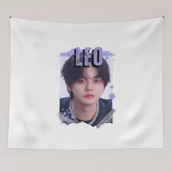 Item preview, ALPHA DRIVE ONEe (ALD1) Leo Global KPOP Boy Group Black and White Collage Digital Art Portrait designed and sold by AJUNICE STUDIO.