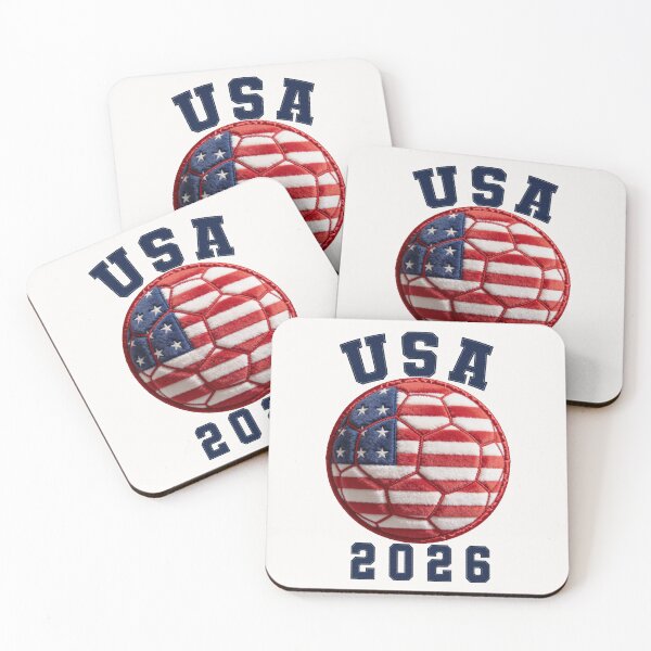 Item preview, USA Soccer 2026 Gear - 3D Plush Ball Collegiate Felt Patch designed and sold by thelexiverse.
