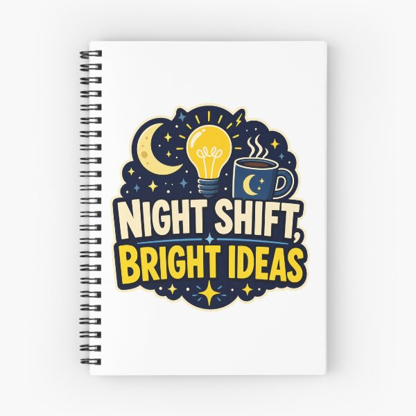 Item preview, Night Shift Bright Ideas designed and sold by Tatsed.