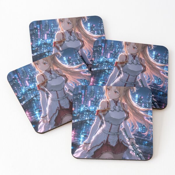 Item preview, Asuna Sword Art Online Neon Rain City designed and sold by earlobejerk.