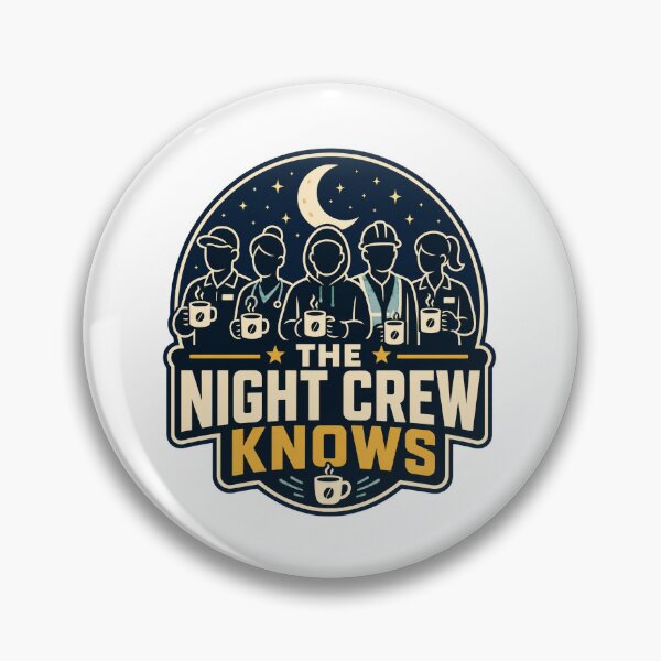 Item preview, The Night Crew Knows designed and sold by Tatsed.