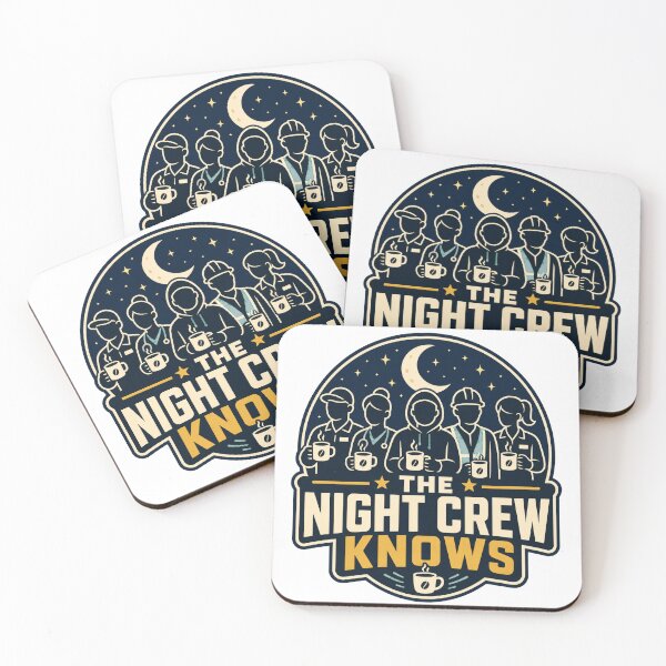 Item preview, The Night Crew Knows designed and sold by Tatsed.