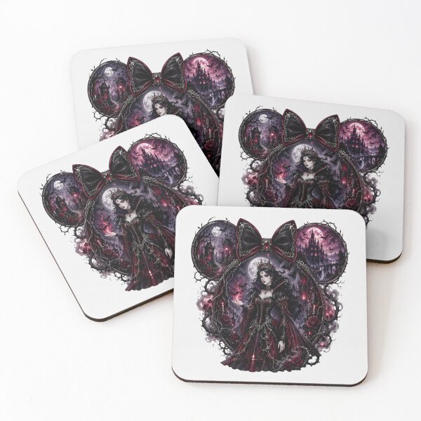 Item preview, Vampire Princess Gothic Queen Blood Moon Dark Fantasy Vampire Aesthetic Art designed and sold by VectorJoy.