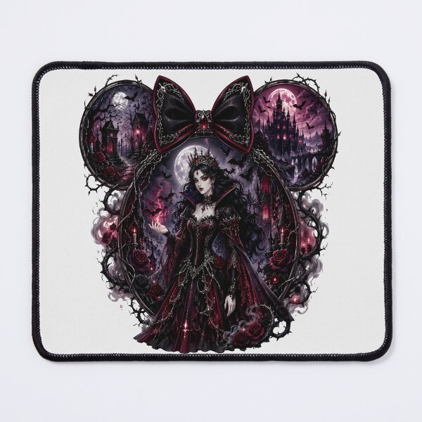 Item preview, Vampire Princess Gothic Queen Blood Moon Dark Fantasy Vampire Aesthetic Art designed and sold by VectorJoy.