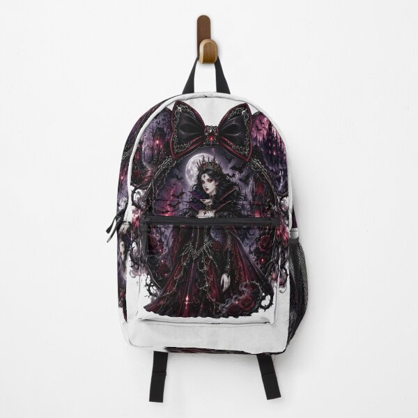 Item preview, Vampire Princess Gothic Queen Blood Moon Dark Fantasy Vampire Aesthetic Art designed and sold by VectorJoy.