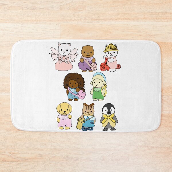 Item preview, sylvanian Calico Gang - Cute Animal Trinkets Collection designed and sold by aziza-doodles.