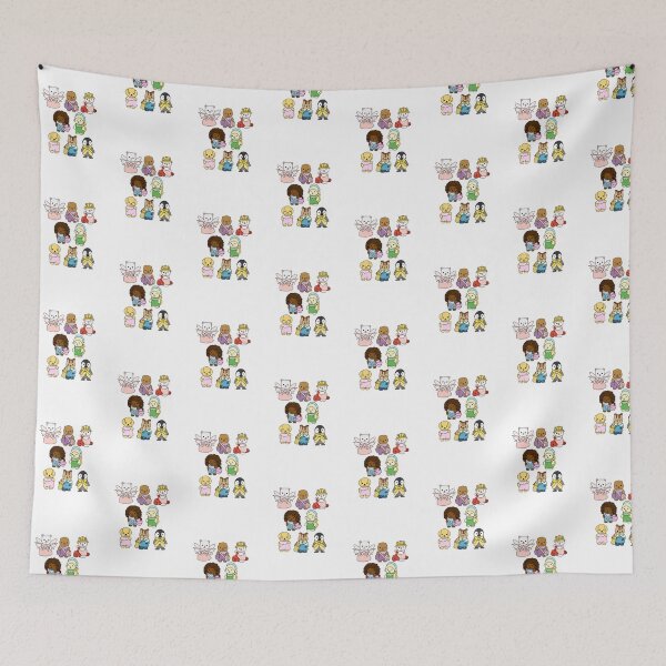 Item preview, sylvanian Calico Gang - Cute Animal Trinkets Collection designed and sold by aziza-doodles.