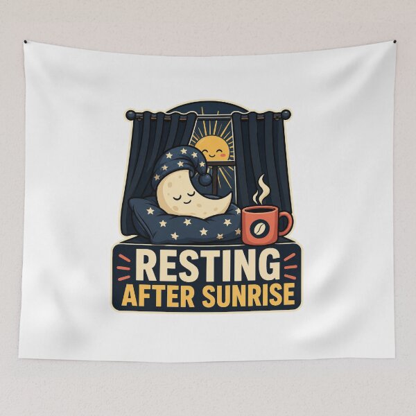 Item preview, Resting After Sunrise designed and sold by Tatsed.