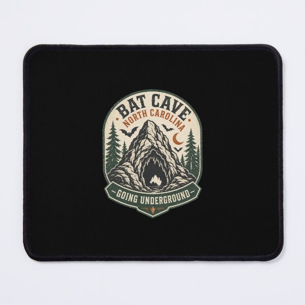 Item preview, Bat Cave North Carolina Vintage Appalachian Travel Souvenir designed and sold by HROC.
