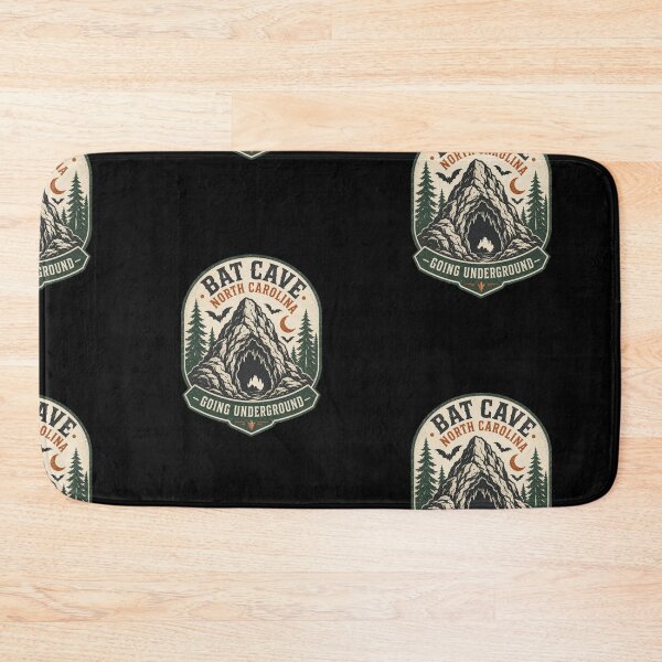 Item preview, Bat Cave North Carolina Vintage Appalachian Travel Souvenir designed and sold by HROC.