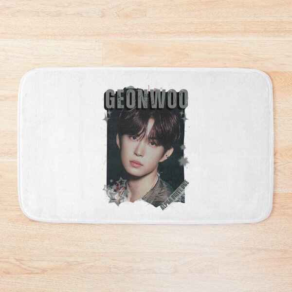 Item preview, ALPHA DRIVE ONEe (ALD1) Geonwoo Global KPOP Boy Group Black and White Collage Digital Art Portrait designed and sold by AJUNICE STUDIO.