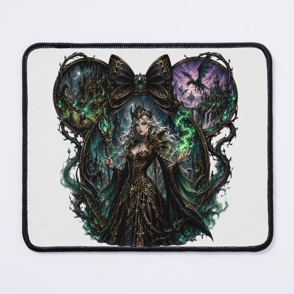 Item preview, Dragon Sorceress Queen Fire Magic Fantasy Dragon Rider Ancient Kingdom Art designed and sold by VectorJoy.