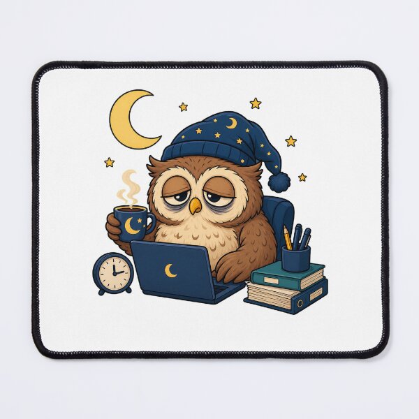 Item preview, Night Owl Shift Worker designed and sold by Tatsed.