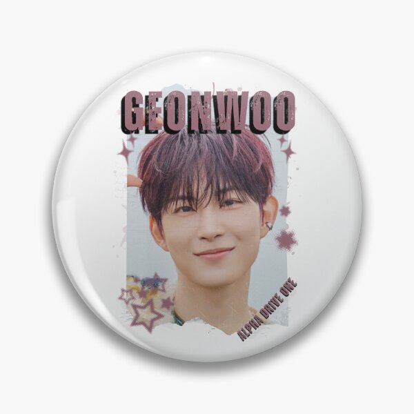 Item preview, ALPHA DRIVE ONEe (ALD1) Geonwoo Global KPOP Boy Group Black and White Collage Digital Art Portrait designed and sold by AJUNICE STUDIO.