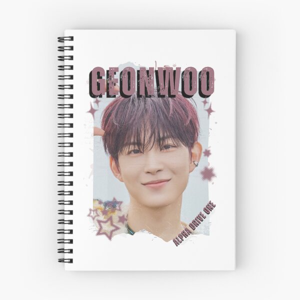 Item preview, ALPHA DRIVE ONEe (ALD1) Geonwoo Global KPOP Boy Group Black and White Collage Digital Art Portrait designed and sold by AJUNICE STUDIO.