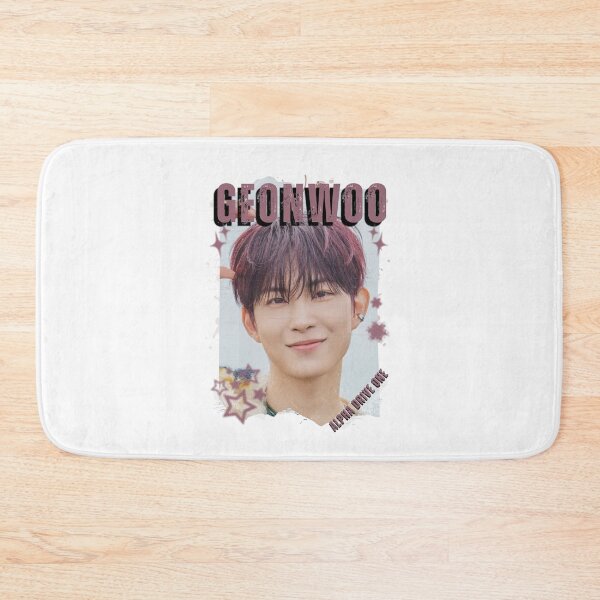 Item preview, ALPHA DRIVE ONEe (ALD1) Geonwoo Global KPOP Boy Group Black and White Collage Digital Art Portrait designed and sold by AJUNICE STUDIO.