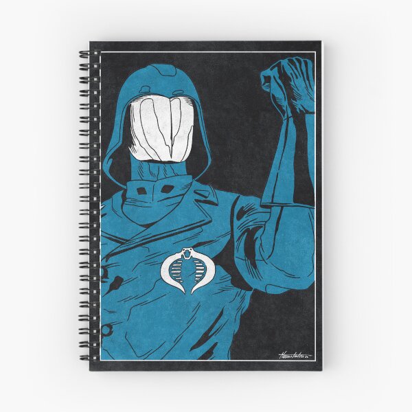 Item preview, COBRA COMMANDER - G.I. Joe: A Real American Hero (Monochrome) designed and sold by FamousWeirdosRB.