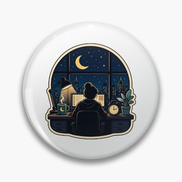 Item preview, Moonlit Night Worker Desk designed and sold by Tatsed.