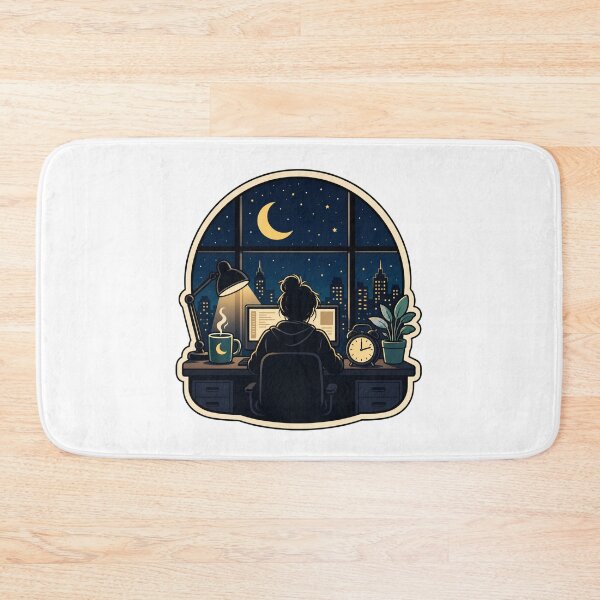 Item preview, Moonlit Night Worker Desk designed and sold by Tatsed.