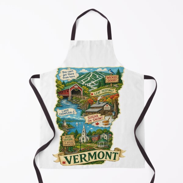 Item preview, Viva Vermont! designed and sold by 5PointsDigital.