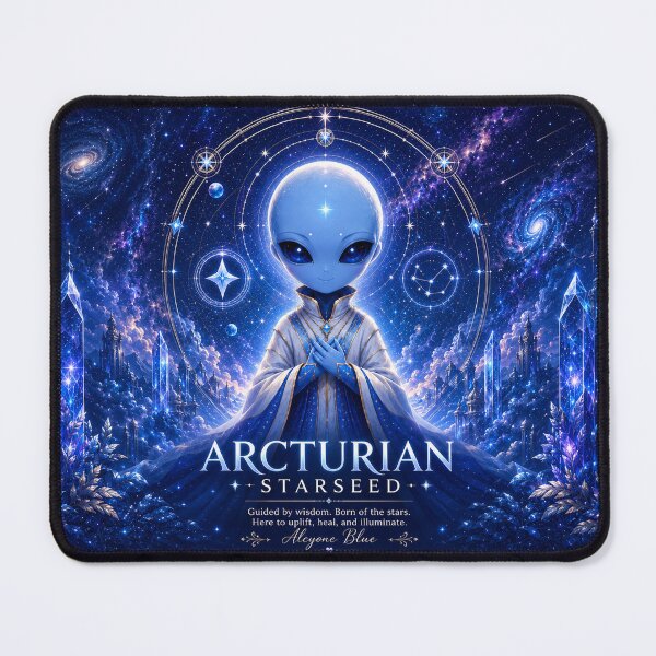 Item preview, Arcturian Starseed – Celestial Guardian designed and sold by Alcyone-Blue.
