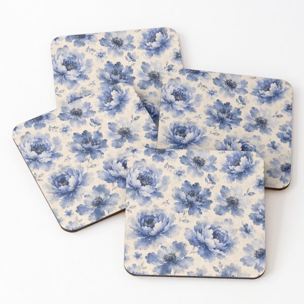 Item preview, Indigo Blossom designed and sold by lbl-shop.