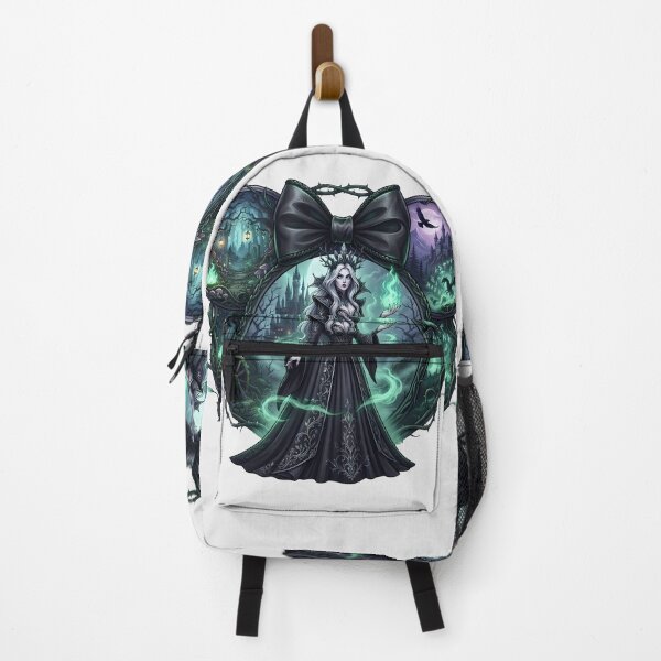 Item preview, Dark Forest Witch Gothic Fantasy Queen Black Magic Moonlit Forest Halloween Art designed and sold by VectorJoy.