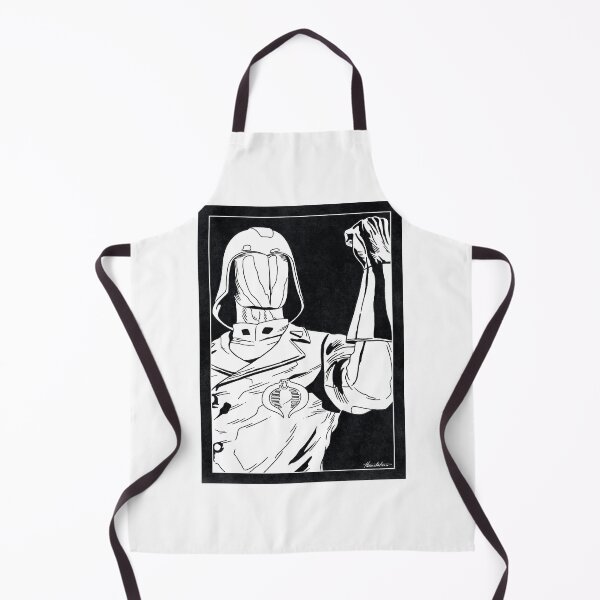 Item preview, COBRA COMMANDER - G.I. Joe: A Real American Hero (Black and White) designed and sold by FamousWeirdosRB.