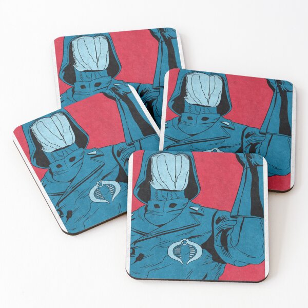 Item preview, COBRA COMMANDER - G.I. Joe: A Real American Hero (Pop Art) designed and sold by FamousWeirdosRB.