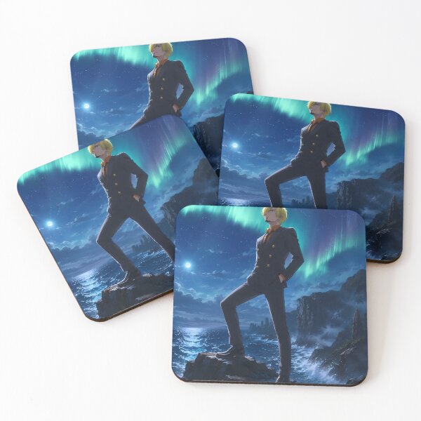 Item preview, Sanji Vinsmoke One Piece Aurora Ocean Night designed and sold by earlobejerk.
