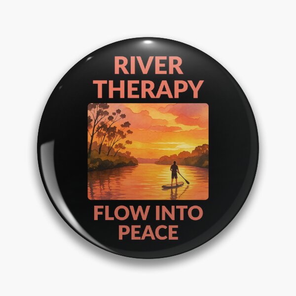 Item preview, River Therapy - Flow Into Peace designed and sold by WildArtStudioPL.