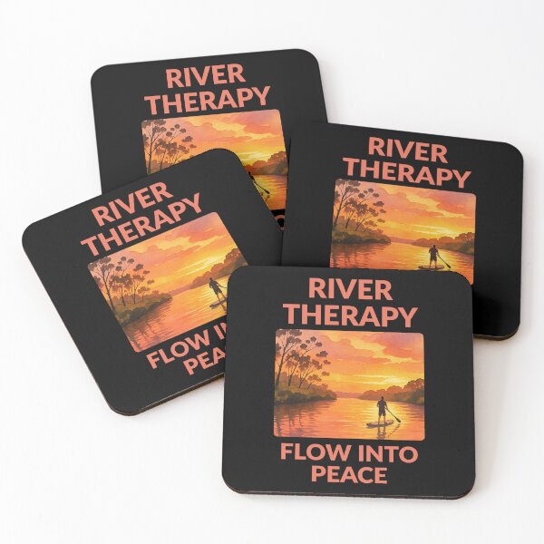 Item preview, River Therapy - Flow Into Peace designed and sold by WildArtStudioPL.