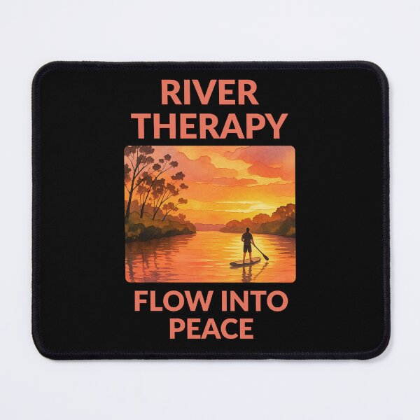 Item preview, River Therapy - Flow Into Peace designed and sold by WildArtStudioPL.