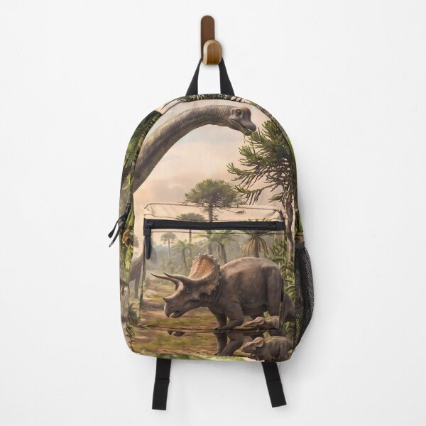 Item preview, Red Tyrannosaurus Rex Dinosaur World Jurassic Landscape Art designed and sold by ART ATTACK ZONE.