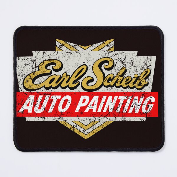 Item preview, Classic retro muscle car Earl Scheib hot rod designed and sold by BlueLineLAX.