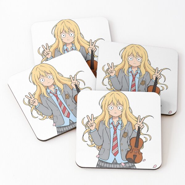 Item preview, Kaori Miyazono Your Lie in April Violin Peace Sign designed and sold by earlobejerk.