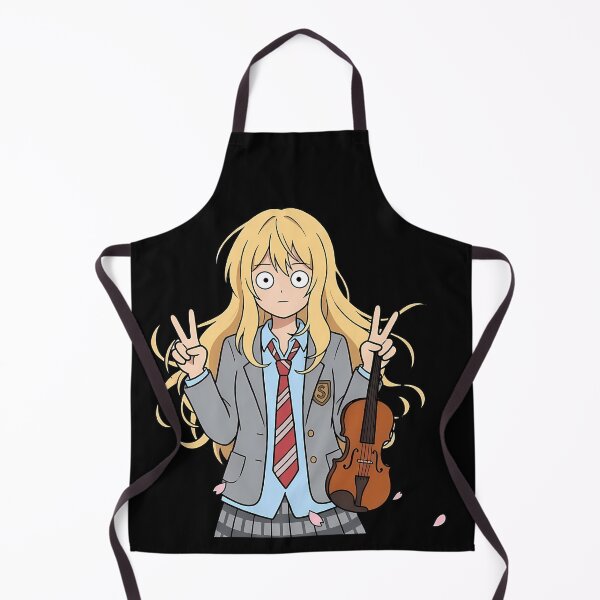 Aperçu de l'œuvre Kaori Miyazono Your Lie in April Violon Peace Sign créée et vendue par earlobejerk.