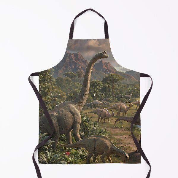 Item preview, Blue Tyrannosaurus Rex Dinosaur World Jurassic Landscape Art designed and sold by ART ATTACK ZONE.