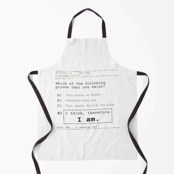Item preview, I think, therefore I am. Descartes. Clear English exam. designed and sold by Will-to-Power.