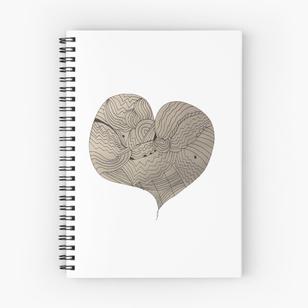 Item preview, Pen and ink zentangle heart designed and sold by Mind-Unraveled.