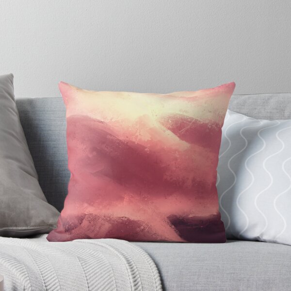 Item preview, Ethereal Crimson Sunset & Textured Sky Abstract Design designed and sold by Manga moshi .