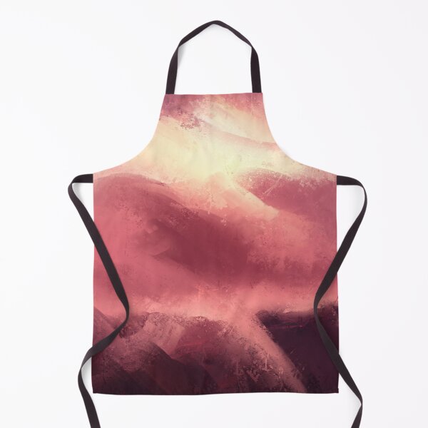 Item preview, Ethereal Crimson Sunset & Textured Sky Abstract Design designed and sold by Manga moshi .