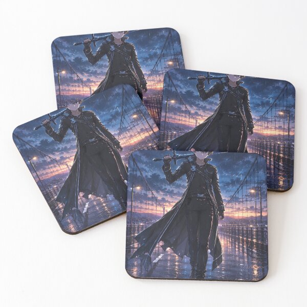 Item preview, Kirito Sword Art Online Rainy Bridge Twilight designed and sold by earlobejerk.