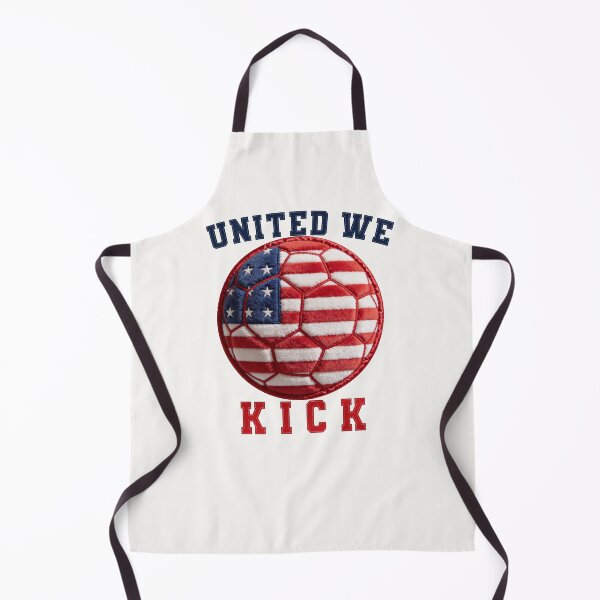 Item preview, United We Kick Patch - USA Soccer 3D Chenille Ball designed and sold by thelexiverse.
