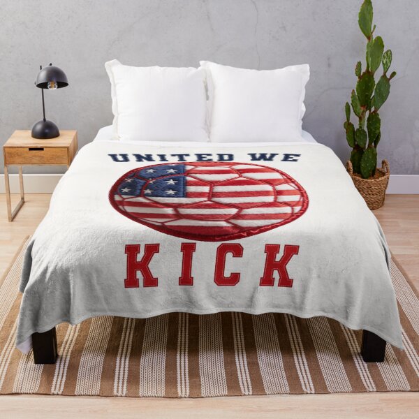 Item preview, United We Kick Patch - USA Soccer 3D Chenille Ball designed and sold by thelexiverse.