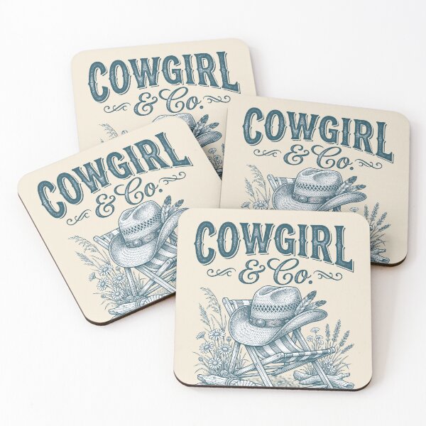 Item preview, Cowgirl & Co. – Diseño de sillas de playa estilo vaquera costera designed and sold by Sea Gem.